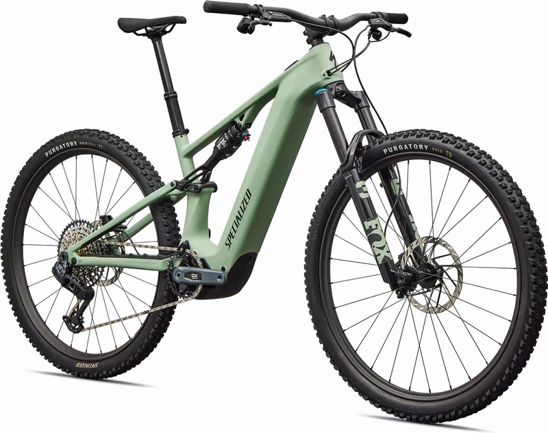 Specialized Turbo Levo R Expert NB 840 Wh E-Bike Fully 29" Satin Pistachio/Dark Moss Green
