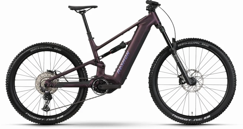 Raymon Ravor Comp 840 Wh E-Bike Fully 29"/27,5" floridplum