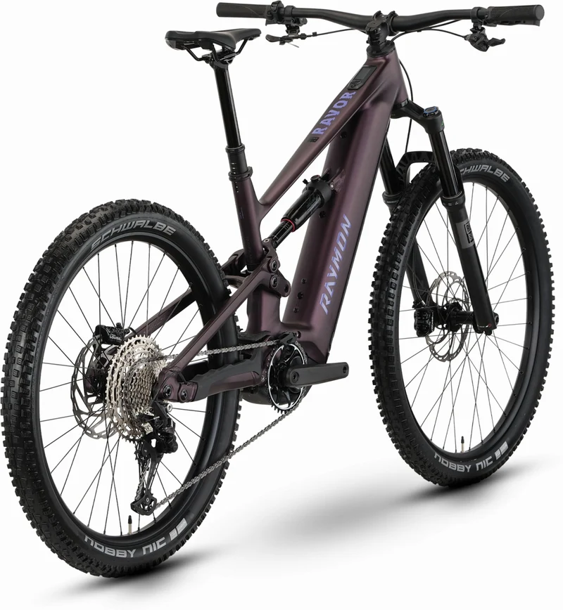 Raymon Ravor Comp 840 Wh E-Bike Fully 29"/27,5" floridplum