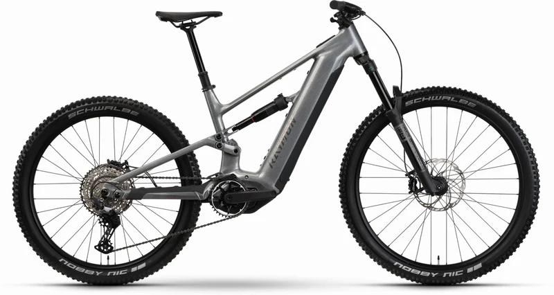 Raymon Ravor Comp 840 Wh E-Bike Fully 29"/27,5" darksilver marble
