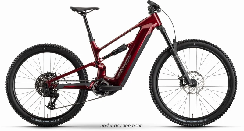 Raymon Ravor Pro 840 Wh E-Bike Fully 29"/27,5" rubyred