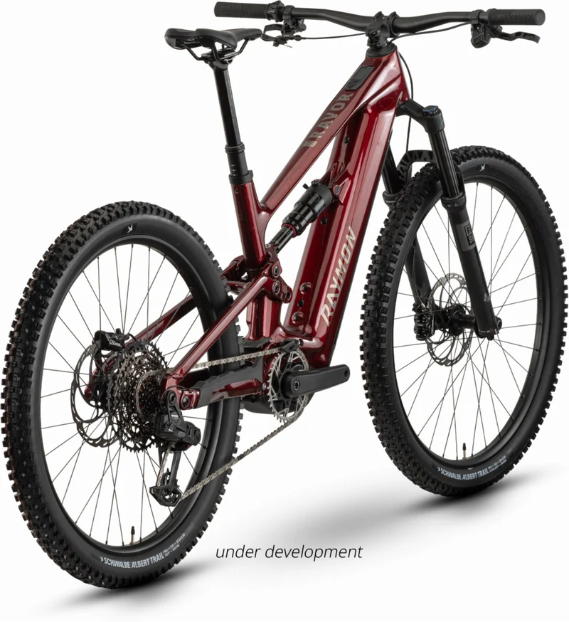 Raymon Ravor Pro 840 Wh E-Bike Fully 29"/27,5" rubyred