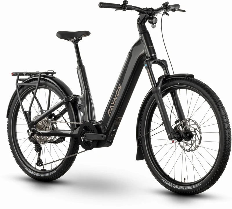 Raymon Tavano Pro 800 Wh E-Bike Wave 27,5" metalgrey