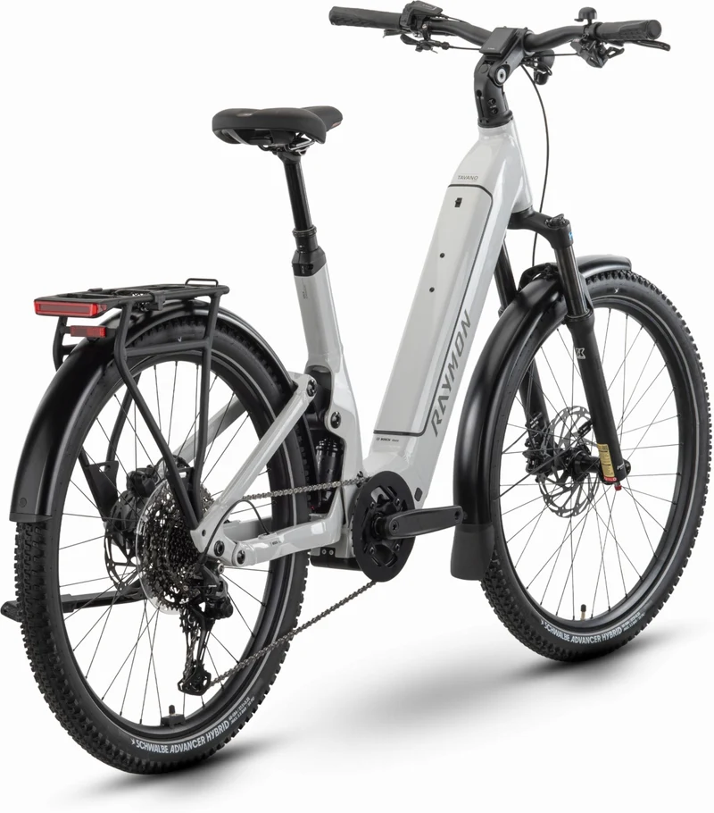 Raymon Tavano Comp 800 Wh E-Bike Wave 27,5" stormwhite