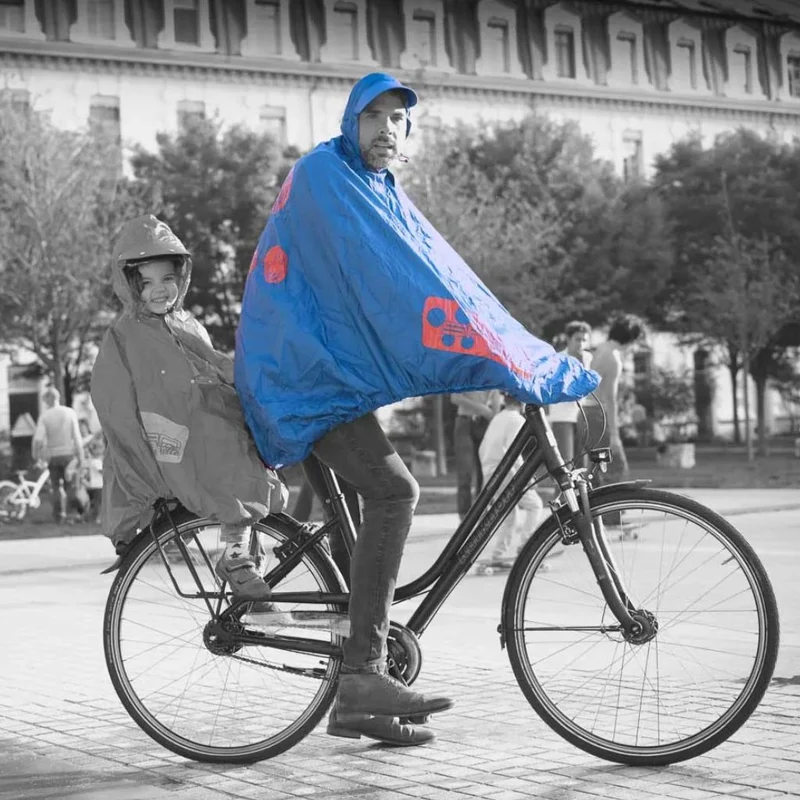 Poncho pluie étanche pour cycliste urbain Fulap Spad de Ville