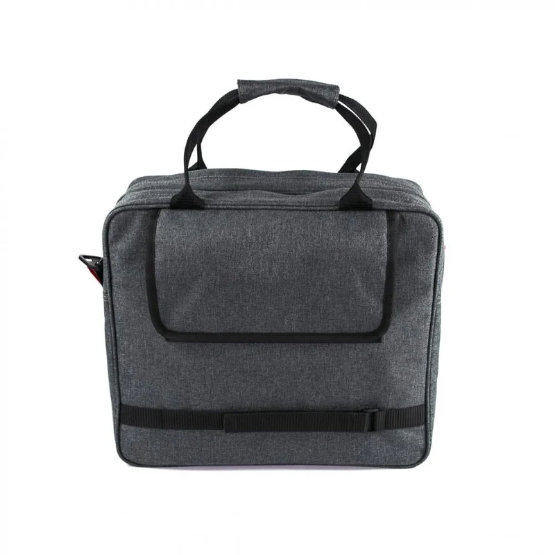 Haberland Frontträger-Tasche Office anthrazit - geräumige Laptop- & Bürotasche für KLICKfix