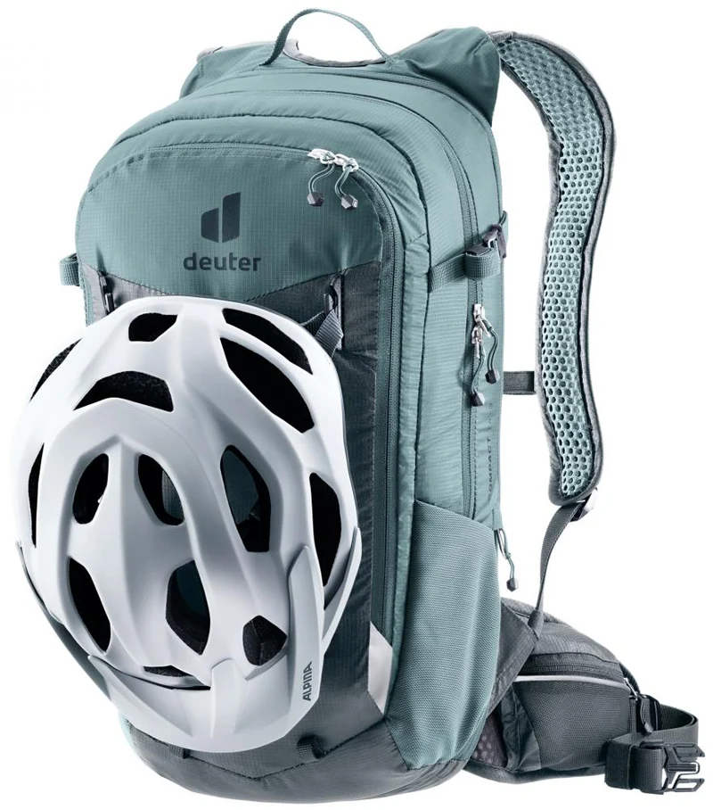 Deuter Compact 14+3 Fahrradrucksack 860 g Graphite - Leicht & ergonomisch