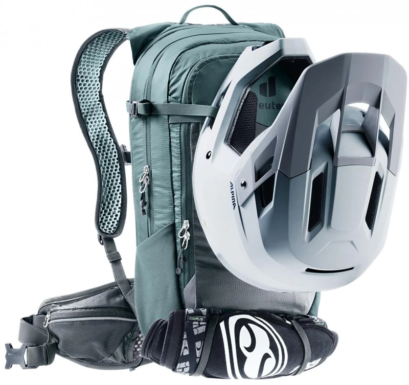 Deuter Compact 14+3 Fahrradrucksack 860 g Graphite - Leicht & ergonomisch