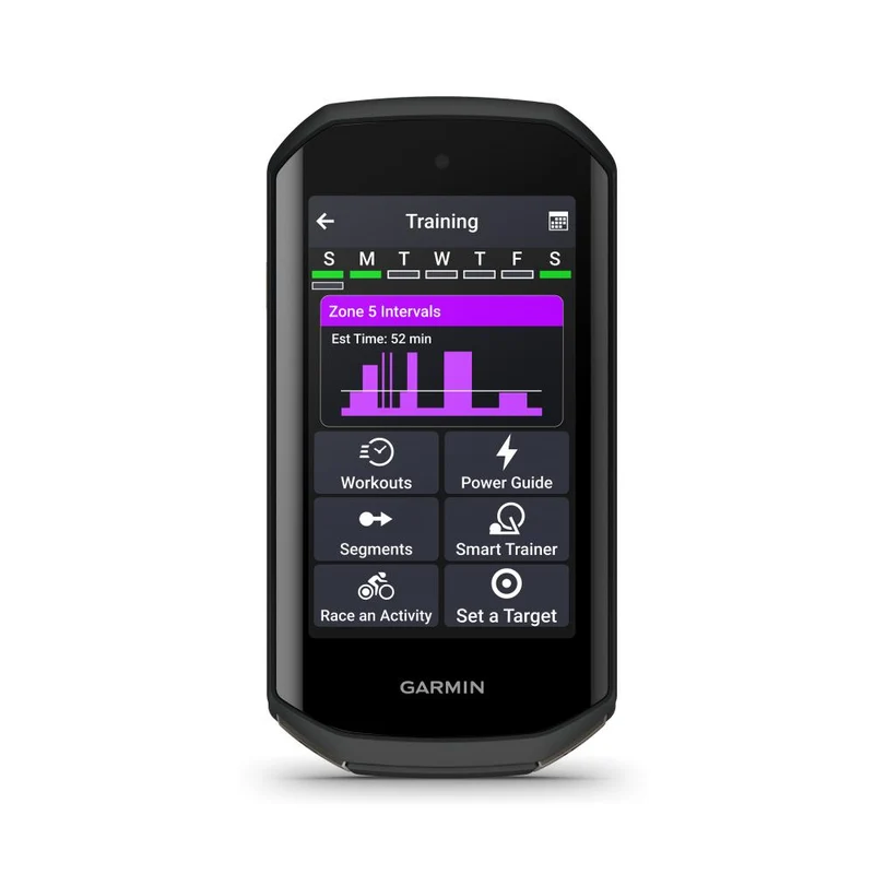 Garmin Edge 1050 GPS-Fahrradcomputer: 3,5" LCD, 480x800 Pixel, bis zu 20h Akkulaufzeit, GroupRide, Garmin Pay, vorinstallierte Fahrradkarten