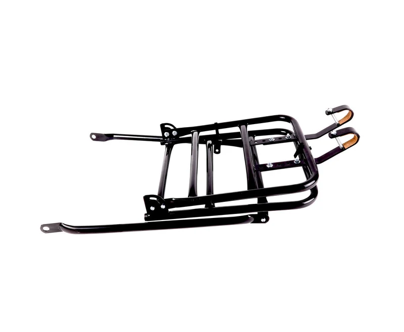 Fahrrad-Frontgepäckträger 28" + Halterung Schwarz