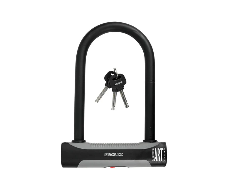 Bügelschloss 448 ART 180x245mm, 4 Sterne, ideal für Motorräder.