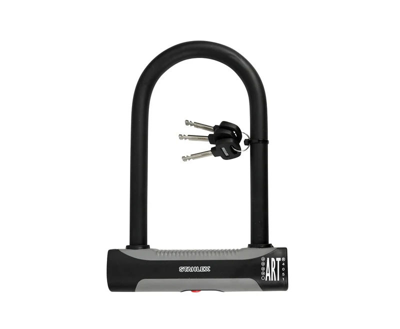 Bügelschloss 448 ART 180x245mm, 4 Sterne, ideal für Motorräder.