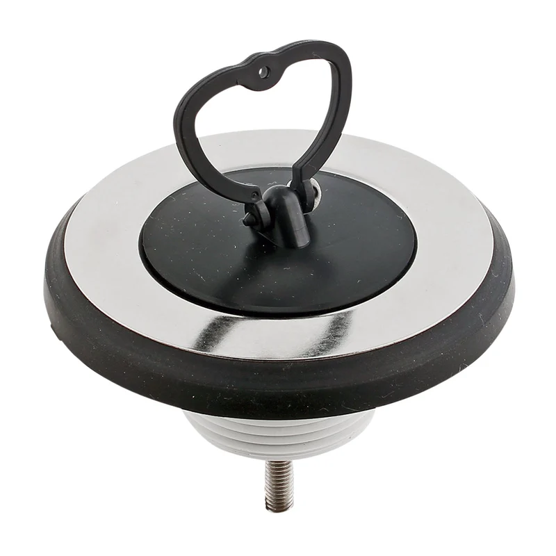 Ablaufgarnitur Edelstahl Ø 50mm mit 42 mm Gewindeabgang für Camping Siphon