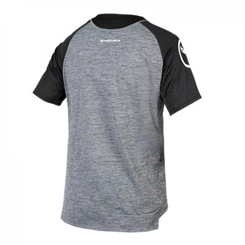 Endura SingleTrack Kurzarmtrikot Zinn-Grau Größe XXL