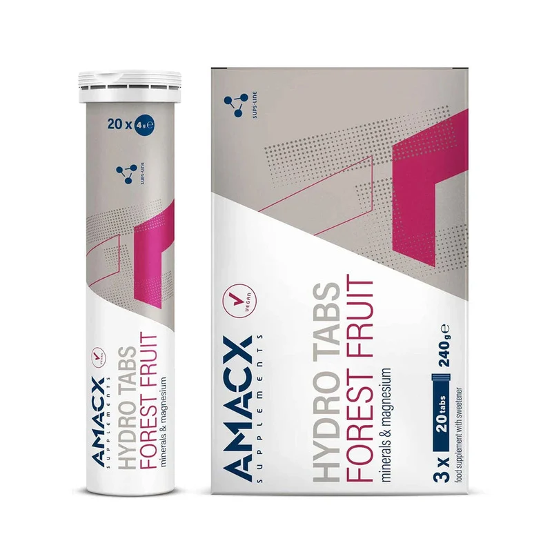 Hydrationstabletten Amacx Hydro Tabs Waldfrüchte Pack 3stk Transparent