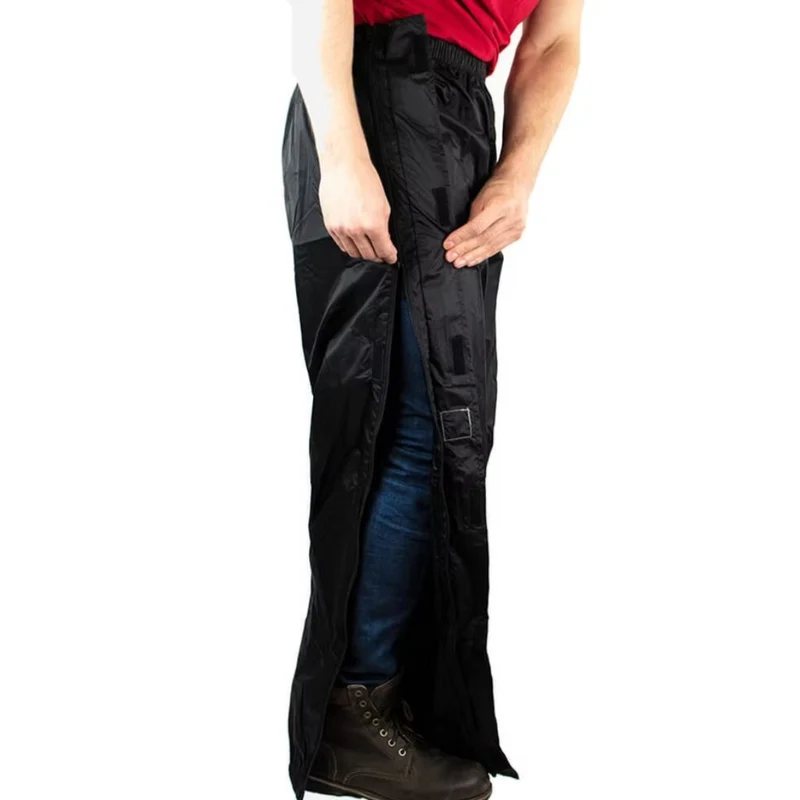 Pantalon vélo de pluie à fermeture éclair