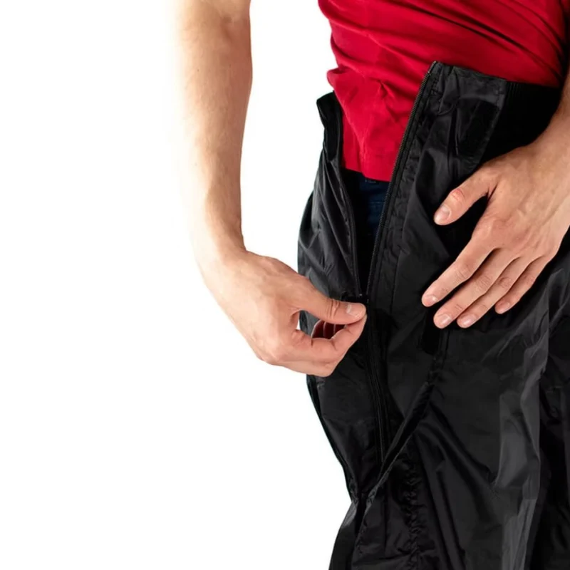 Pantalon vélo de pluie à fermeture éclair