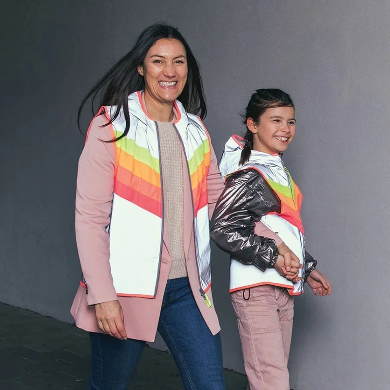 Gilet réfléchissant multicolore pour femmes Darkflow GoFluo