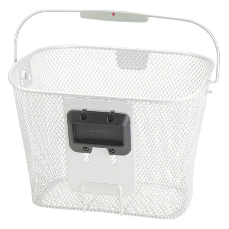 Panier vélo Uni blanc pour fixation Klickfix