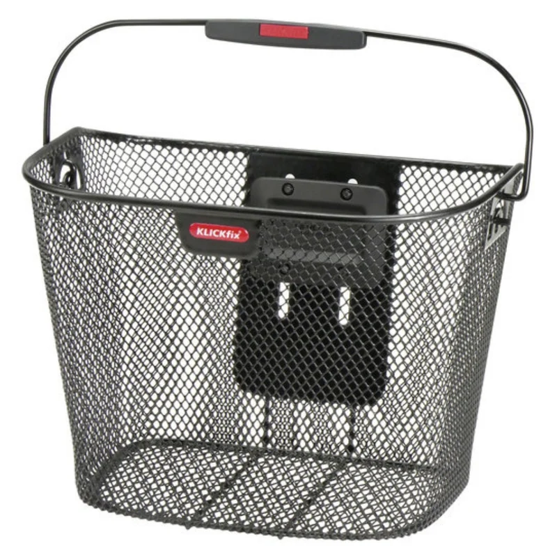 Panier vélo Uni noir pour fixation KlickFix