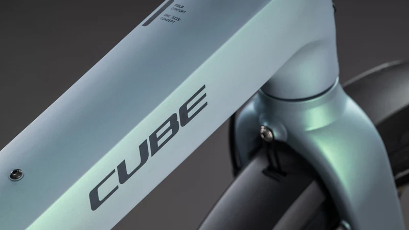 Cube Fold Hybrid Comfort 545 Wh E-Klapprad 20" seagrey´n´reflex one size