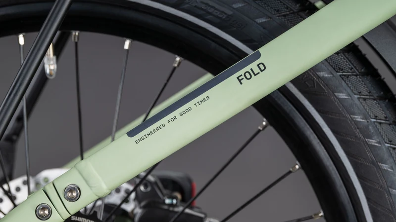 Cube Fold Hybrid 545 Wh E-Klapprad 20" pea´n´reflex one size