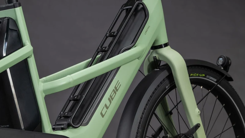 Cube Longtail Hybrid 800 Wh E-Lastenrad 26" pea´n´reflex one size