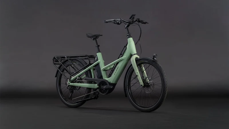 Cube Longtail Hybrid 800 Wh E-Lastenrad 26" pea´n´reflex one size