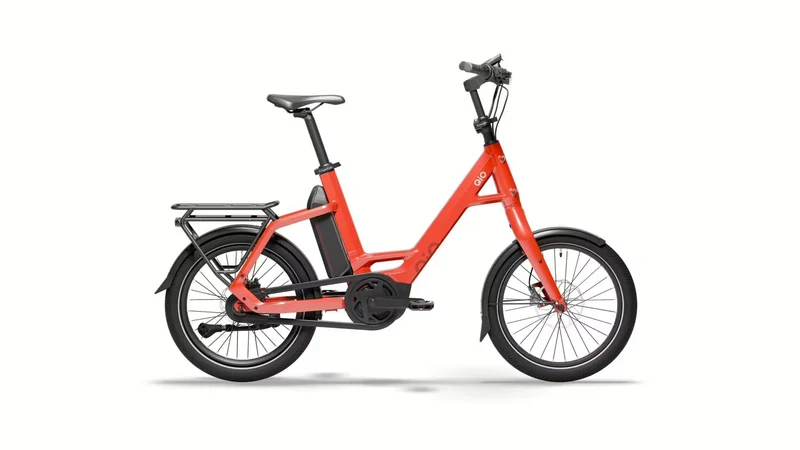 QiO Compact AP-8 Rücktrittnabe 545 Wh E-Kompaktrad 20" imola red 48 cm