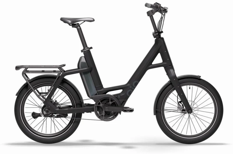 QiO Compact P5 545 Wh E-Kompaktrad 20" night black matt 48 cm