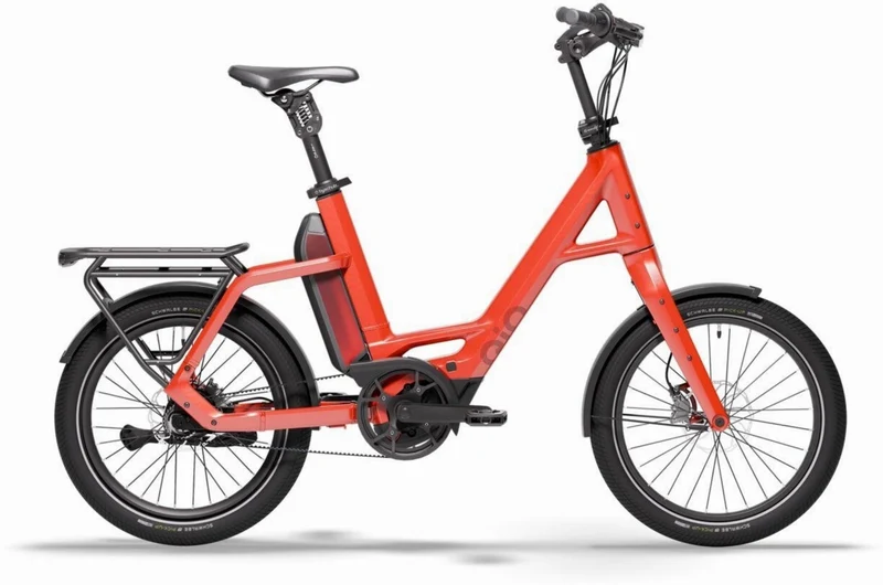 QiO Compact PX5+ 800 Wh E-Kompaktrad 20" imola red 48 cm
