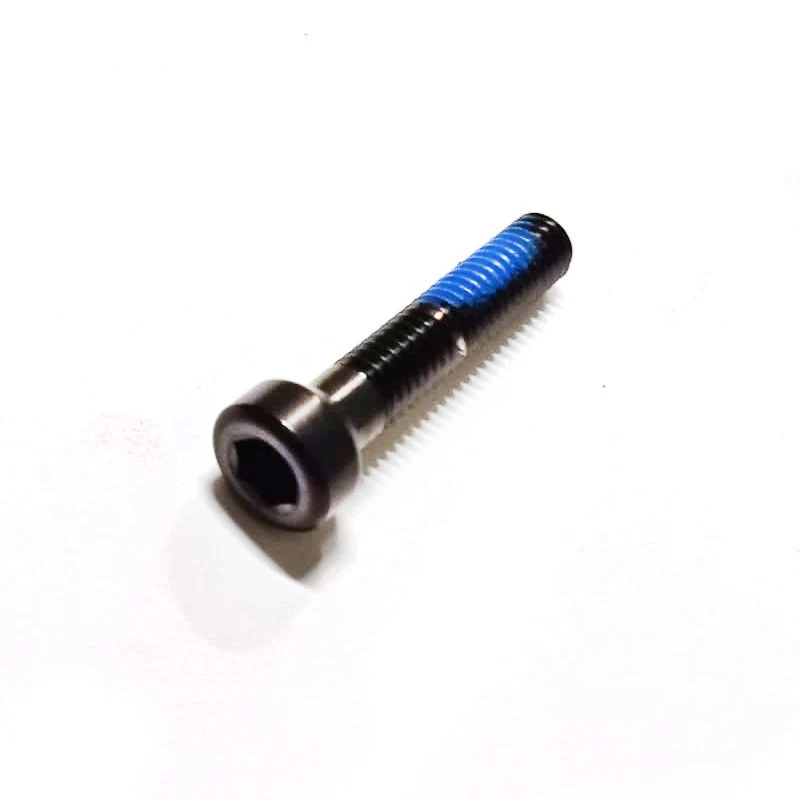 Deda Sattelstützenschraube M6x28mm Titan Schwarz