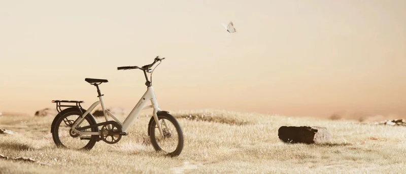 Tenways CGO Compact 500 Wh E-Kompaktrad 20" Sand HG 45 cm