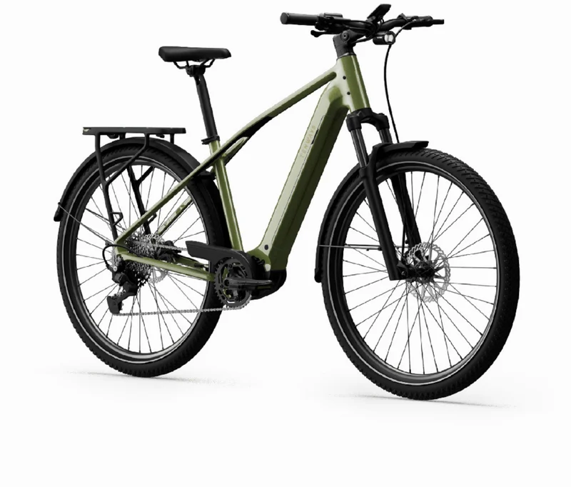 Tenways AGO X Special Edition 560 Wh E-Bike Diamant 29" olive moss 47 cm