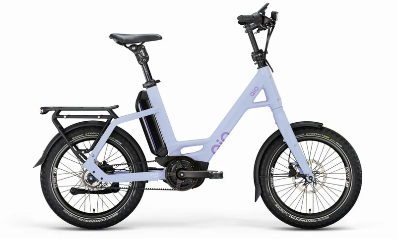 QiO EINS P-5 545 Wh E-Kompaktrad 20" sweet lavender matt 48 cm