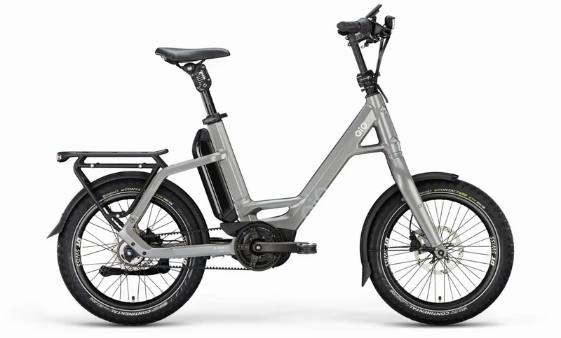 QiO EINS P-5 Rücktrittnabe 545 Wh E-Kompaktrad 20" lead metal 48 cm