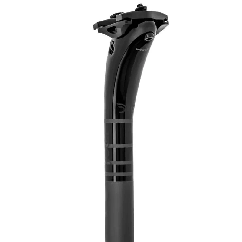 Sattelstütze Deda RS 400mm 25mm Versatz Carbon Schwarz Pob