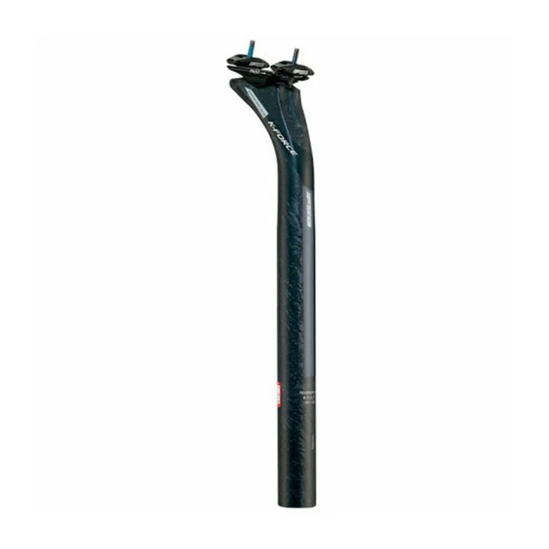 Sattelstütze Fsa K-Force Light SB25 Di2 350mm 25mm Versatz Carbon Grau