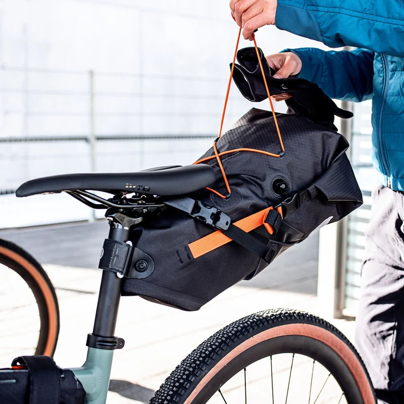 Sacoche de selle étanche pour Bikepacking Seat-pack 11-16,5L Ortlieb