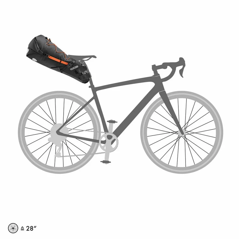 Sacoche de selle étanche pour Bikepacking Seat-pack 11-16,5L Ortlieb