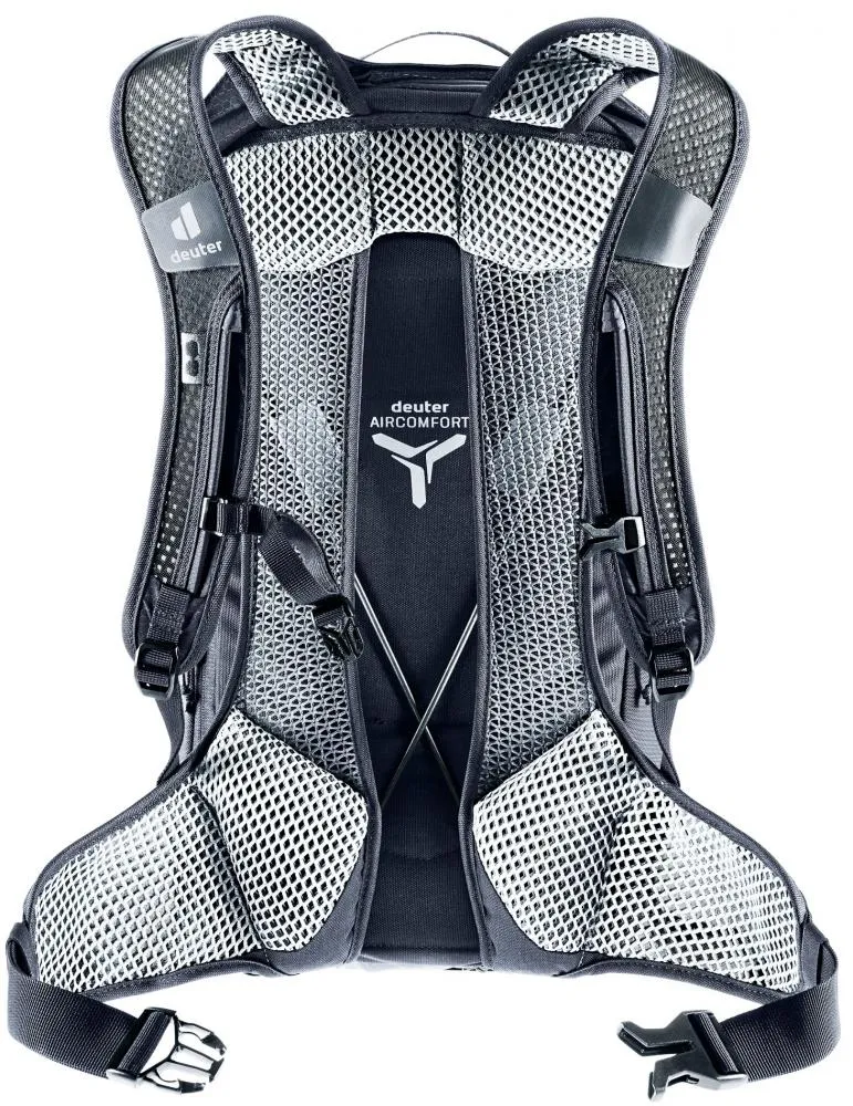 Deuter Race Air 14+3 Fahrradrucksack 14 Liter Black - Extrem leichter Bike-Rucksack mit Aircomfort