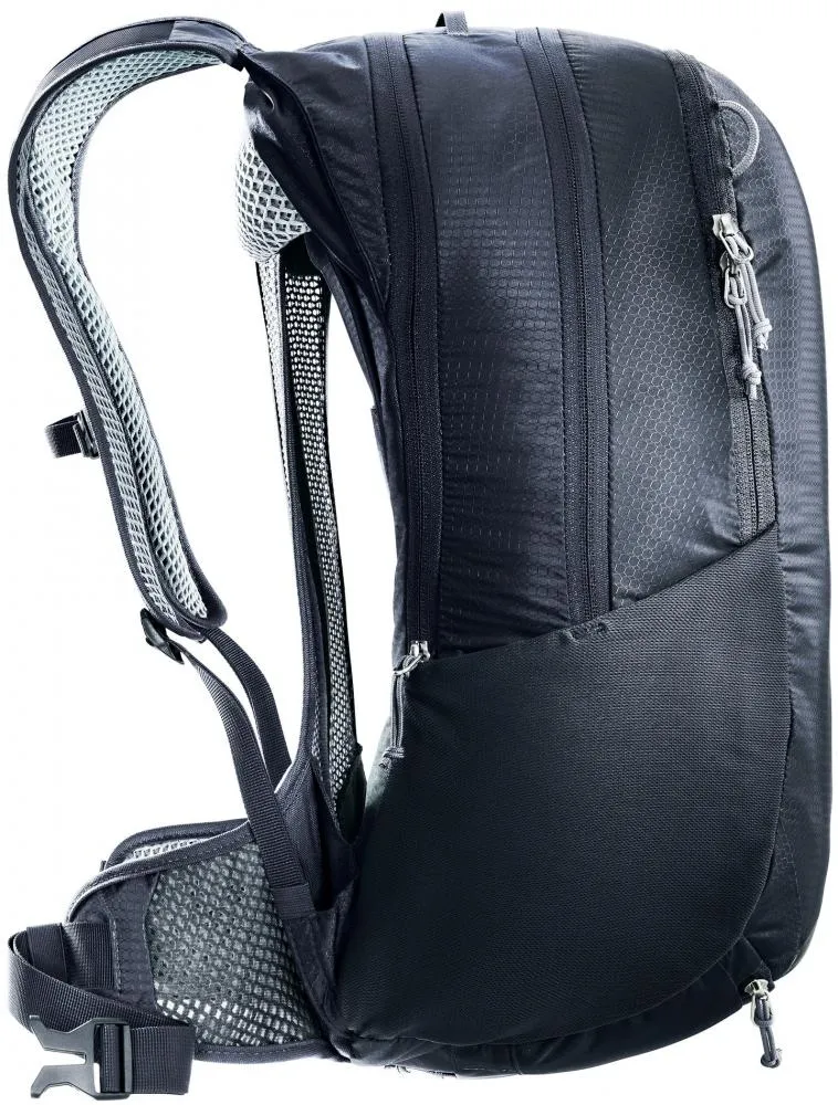 Deuter Race Air 14+3 Fahrradrucksack 14 Liter Black - Extrem leichter Bike-Rucksack mit Aircomfort
