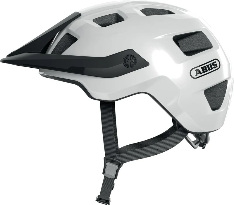 Abus Helm Motrip shiny white L 59 bis 61cm