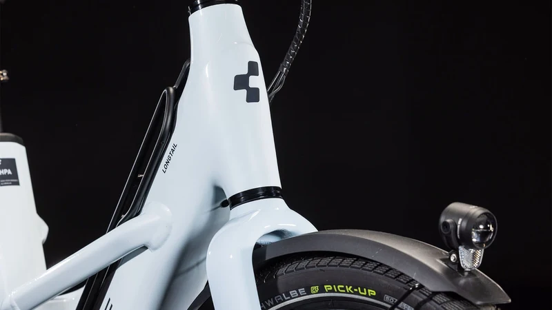 Cube Longtail Sport Hybrid 725 Wh E-Bike Transport 26" flashwhite´n´reflex one size
