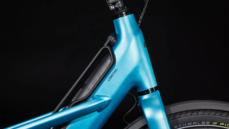 Cube Longtail Hybrid 725 Wh E-Bike Transport 26" blue´n´reflex one size