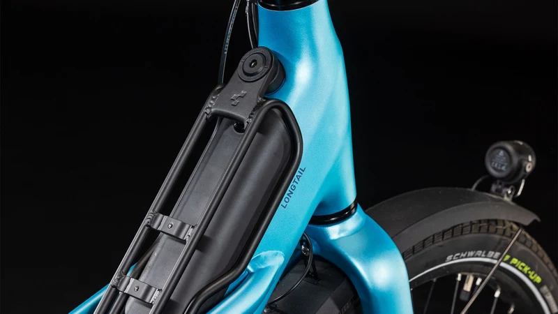 Cube Longtail Hybrid 725 Wh E-Bike Transport 26" blue´n´reflex one size