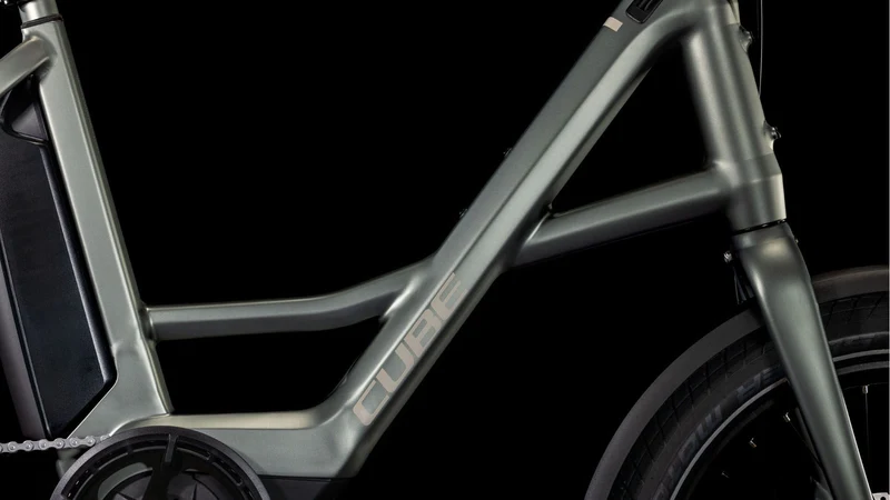 Cube Compact Hybrid Comfort 500 Wh E-Kompaktrad 20" flashgrey´n´smoke one size