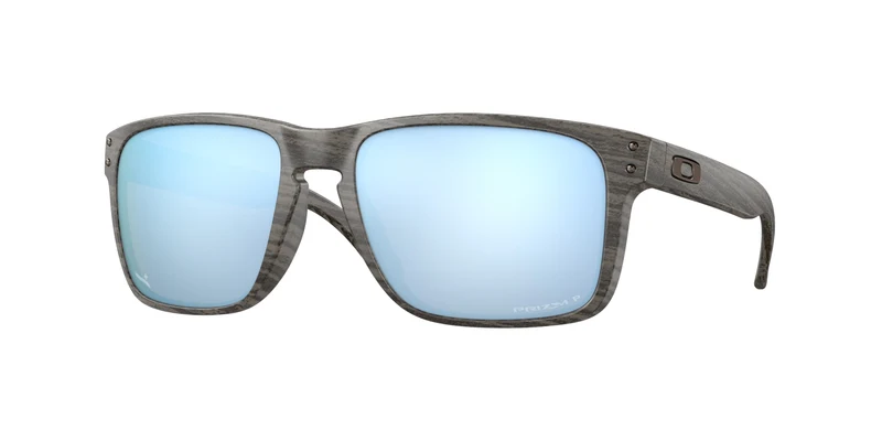 Oakley Holbrook XL Sonnenbrille Woodgrain Gläser Prizm Deep Water Polarized
