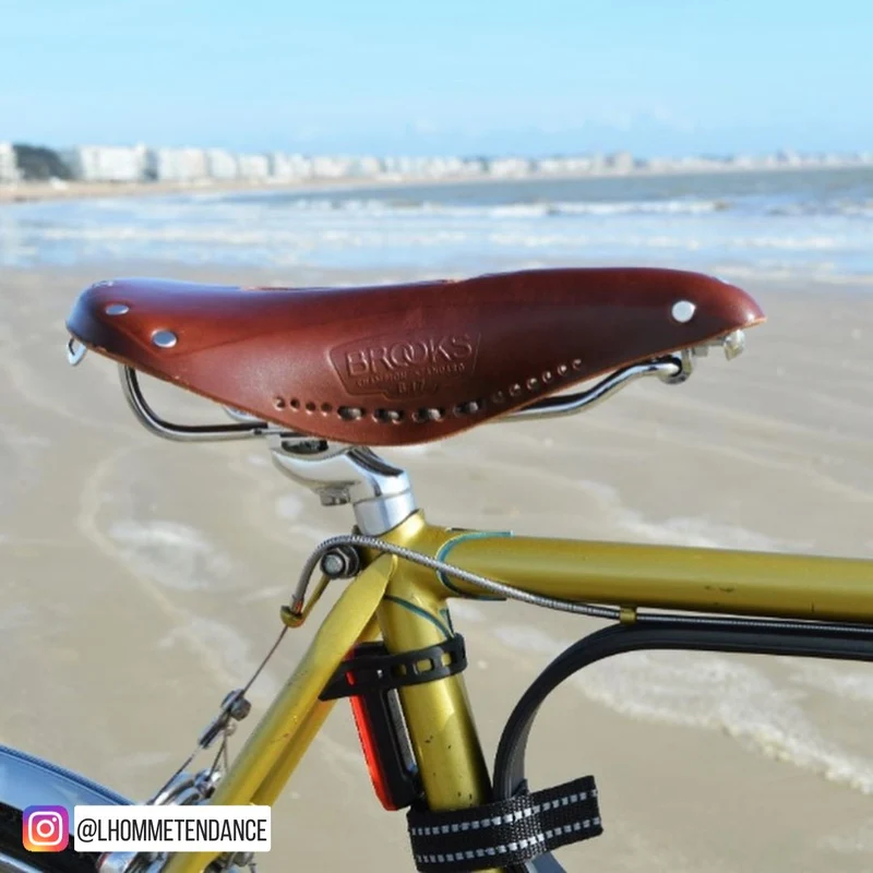 Selle vélo cuir Brooks B17 Carved pour homme