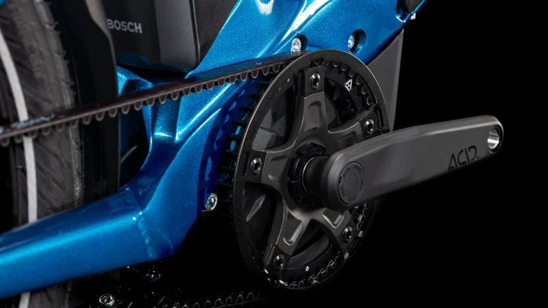 Cube Fold Hybrid Comfort 500 Wh E-Bike 20" electricblue´n´reflect one size